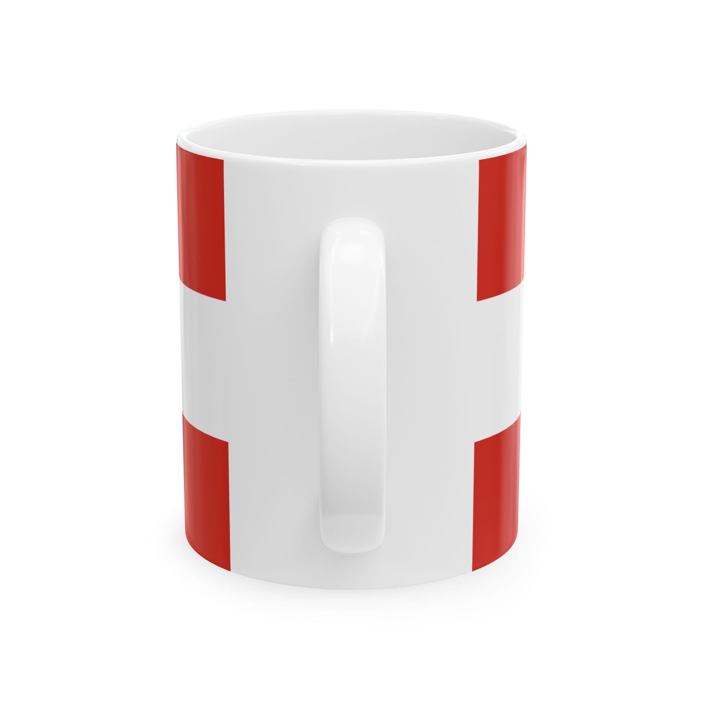 House flag of Canada Steamship Lines Ltd (Canada) White Coffee Mug-Go Mug Yourself