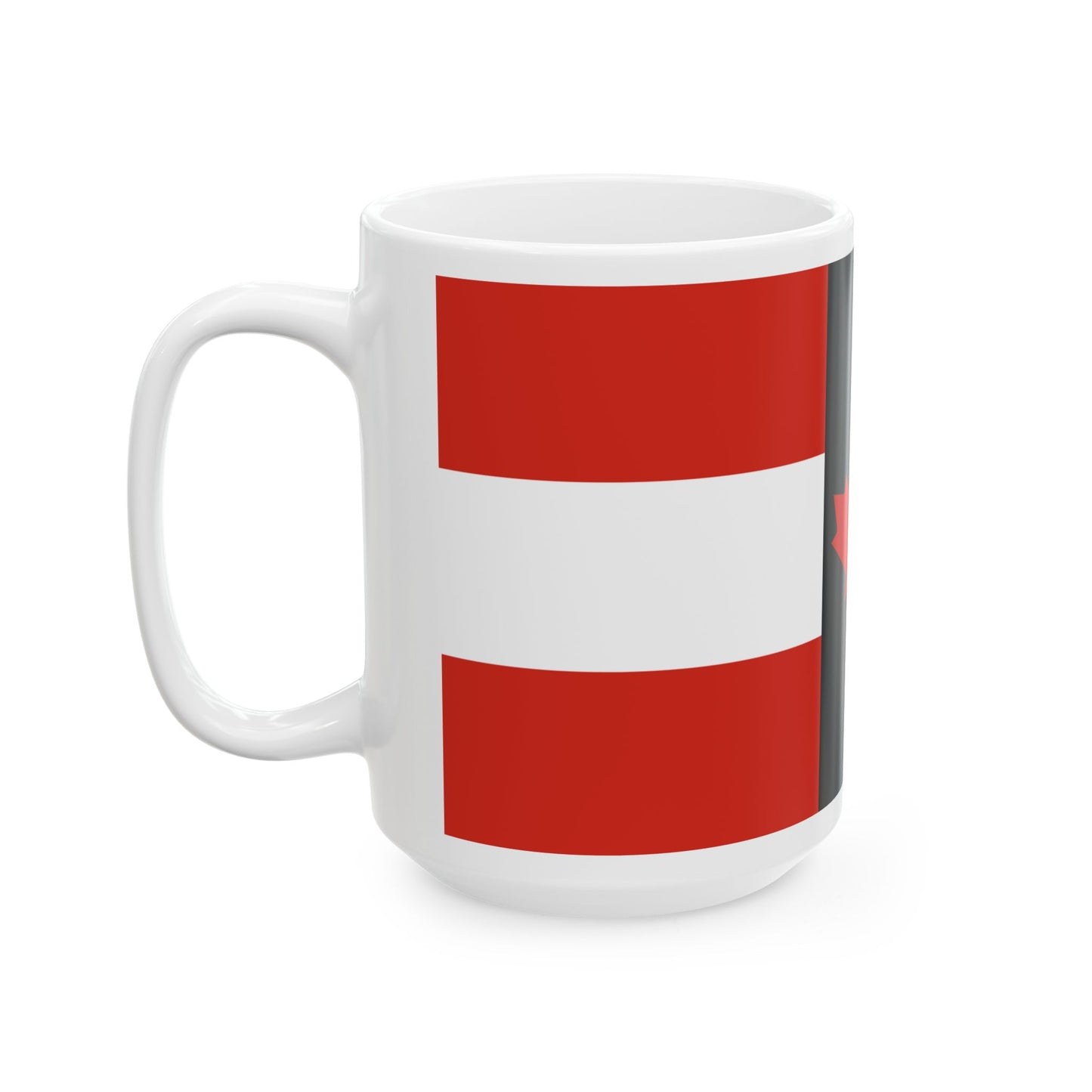 House flag of Canada Steamship Lines Ltd (Canada) White Coffee Mug-Go Mug Yourself