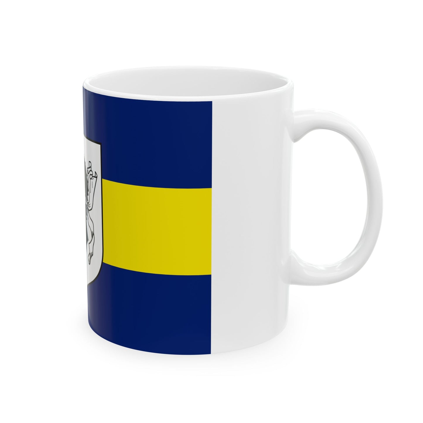 House Flag of Corsica Ferries - Sardinia Ferries (France) White Coffee Mug-Go Mug Yourself