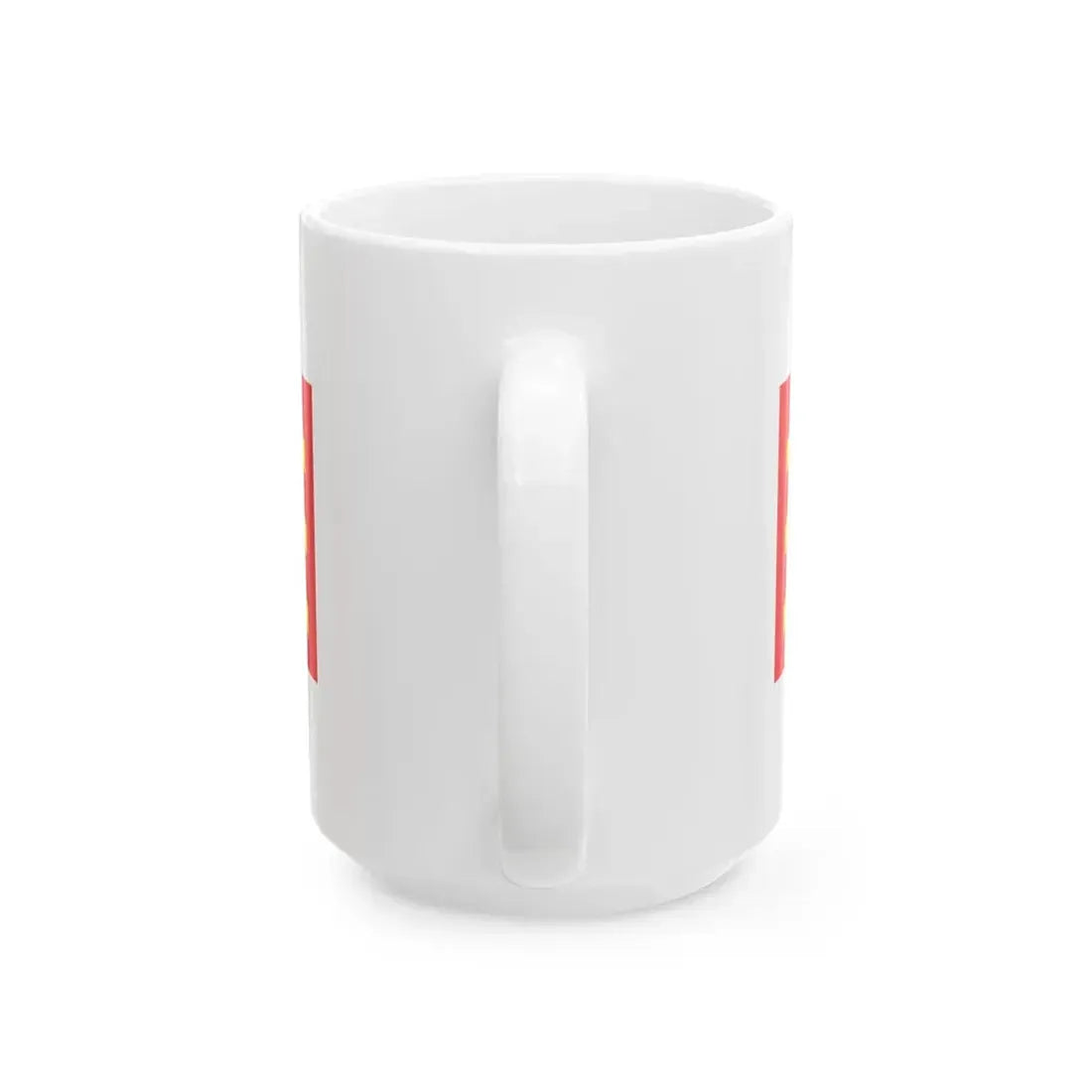 House Flag of COSCO 1960 - 1993 (China) White Coffee Mug - Go Mug Yourself