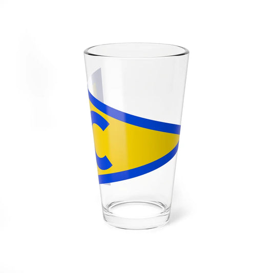 House Flag of Costa Crociere (Italy) Pint Glass 16oz 16oz - Go Mug Yourself