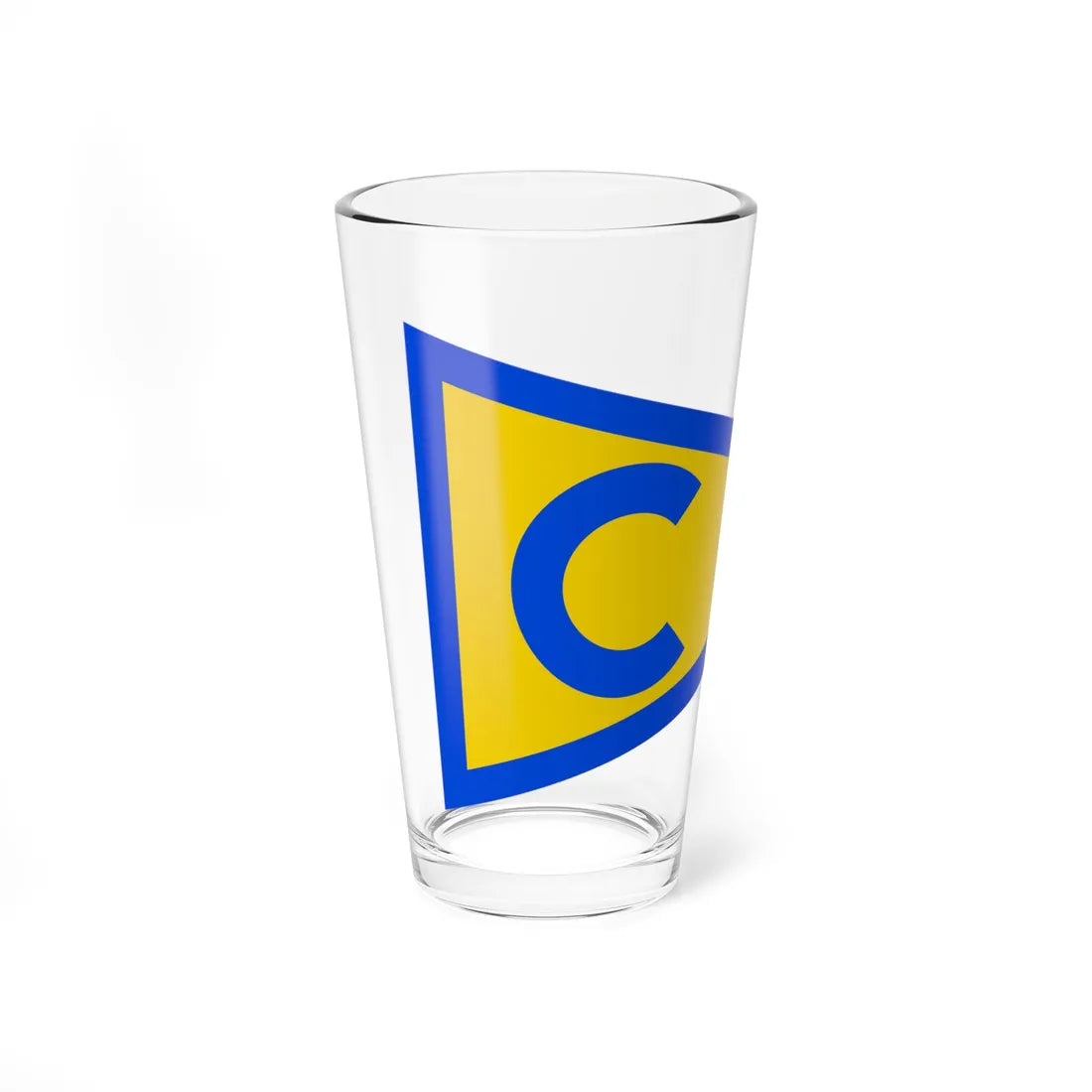 House Flag of Costa Crociere (Italy) Pint Glass 16oz - Go Mug Yourself