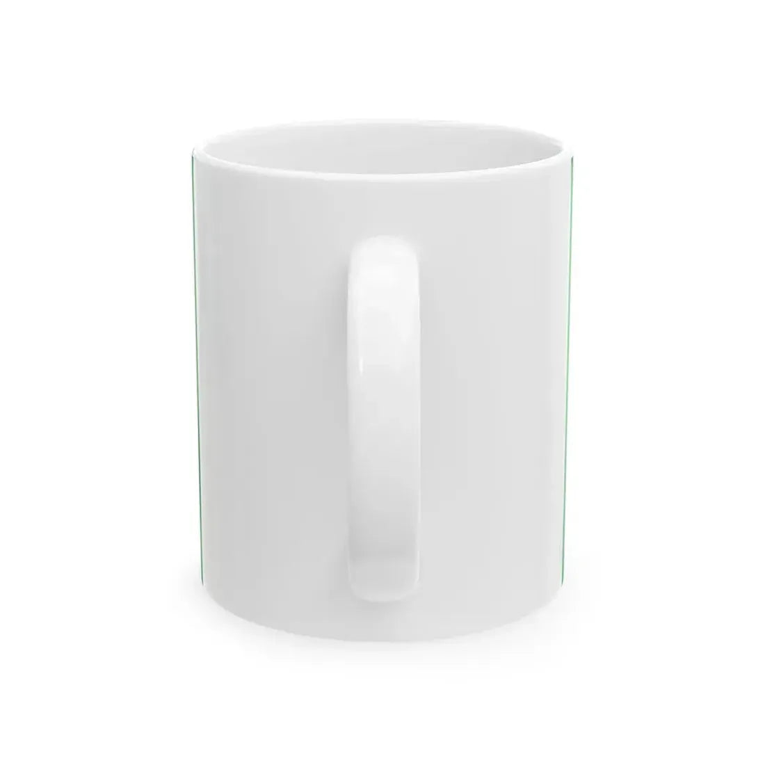House flag of Irish Continental Line 1978-1988 (Ireland) White Coffee Mug - Go Mug Yourself