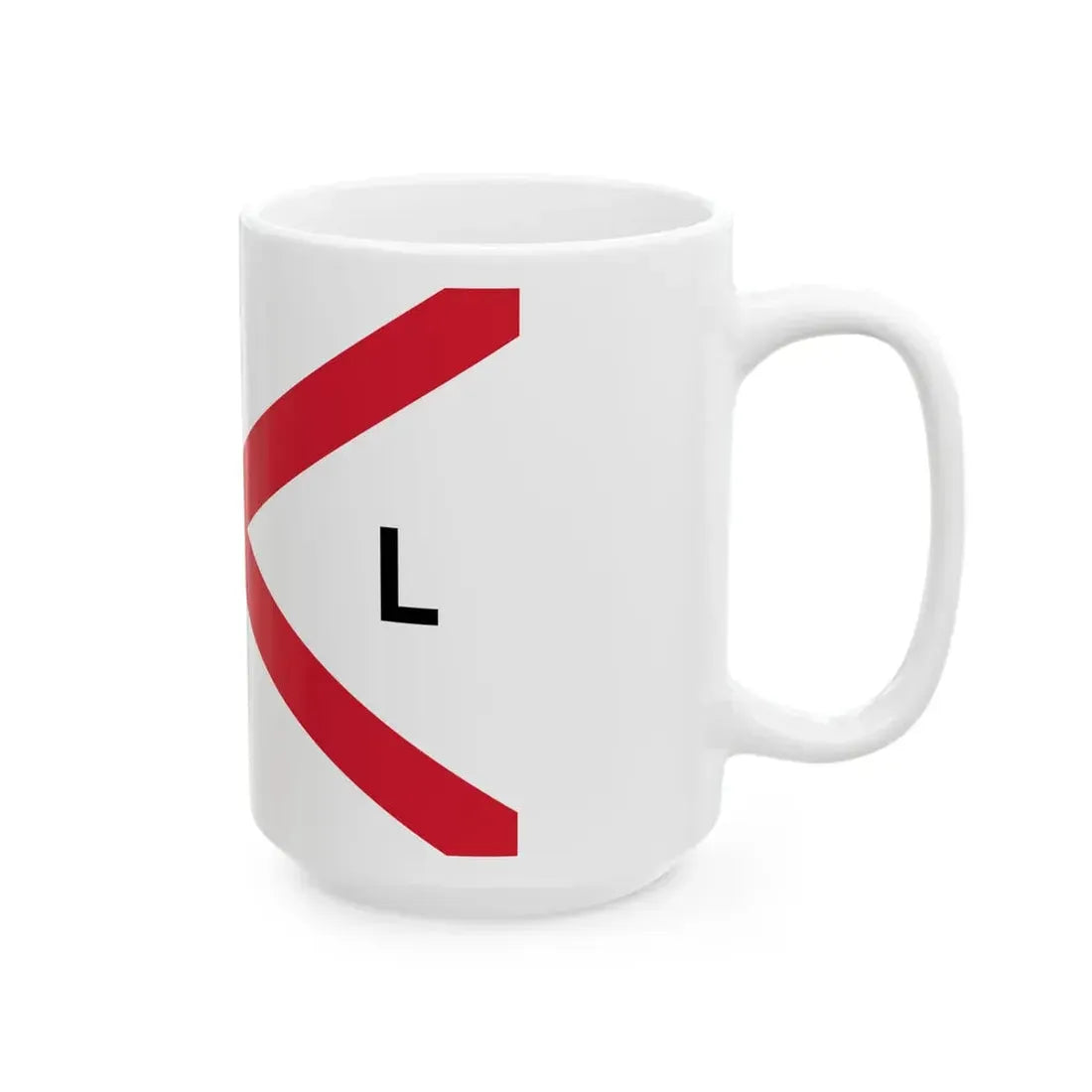 House flag of Irish Shipping Limited 1941-1947 (Ireland) White Coffee Mug - Go Mug Yourself