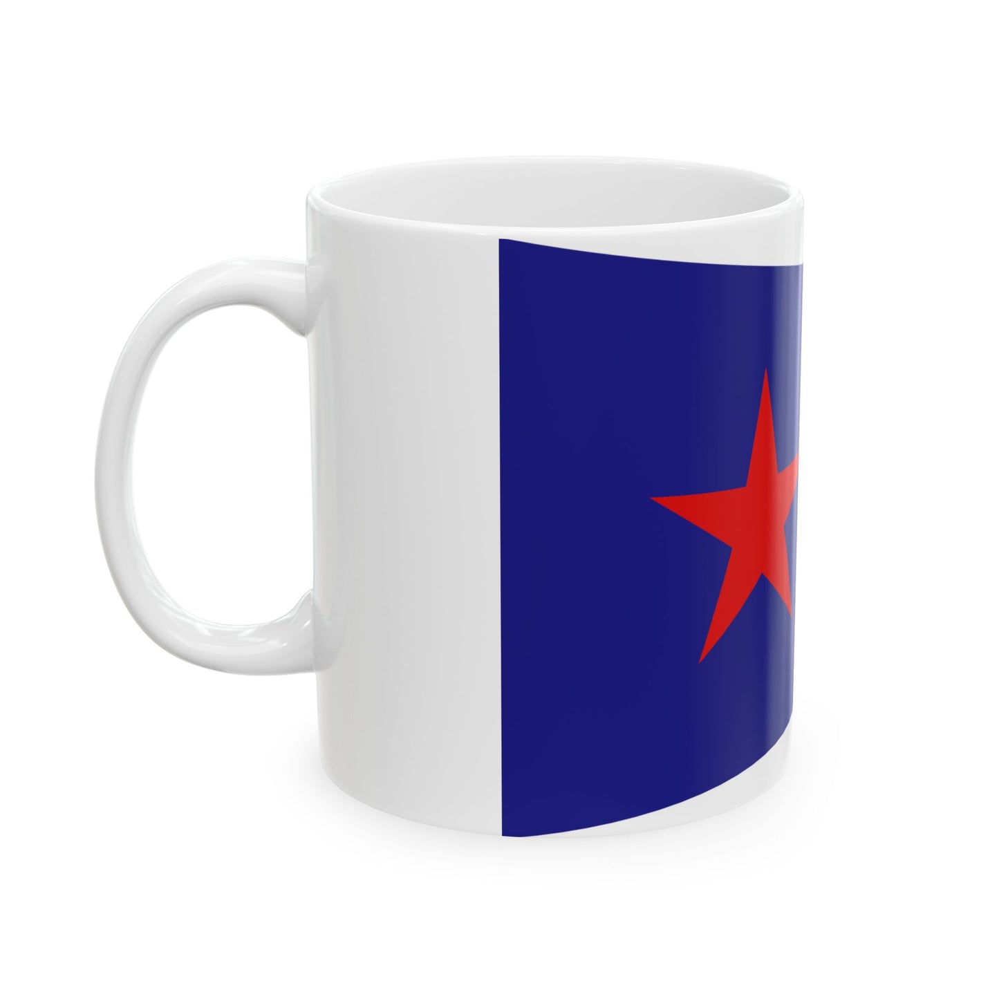House flag of Kermit Line 1835-1867 (United States) White Coffee Mug-Go Mug Yourself