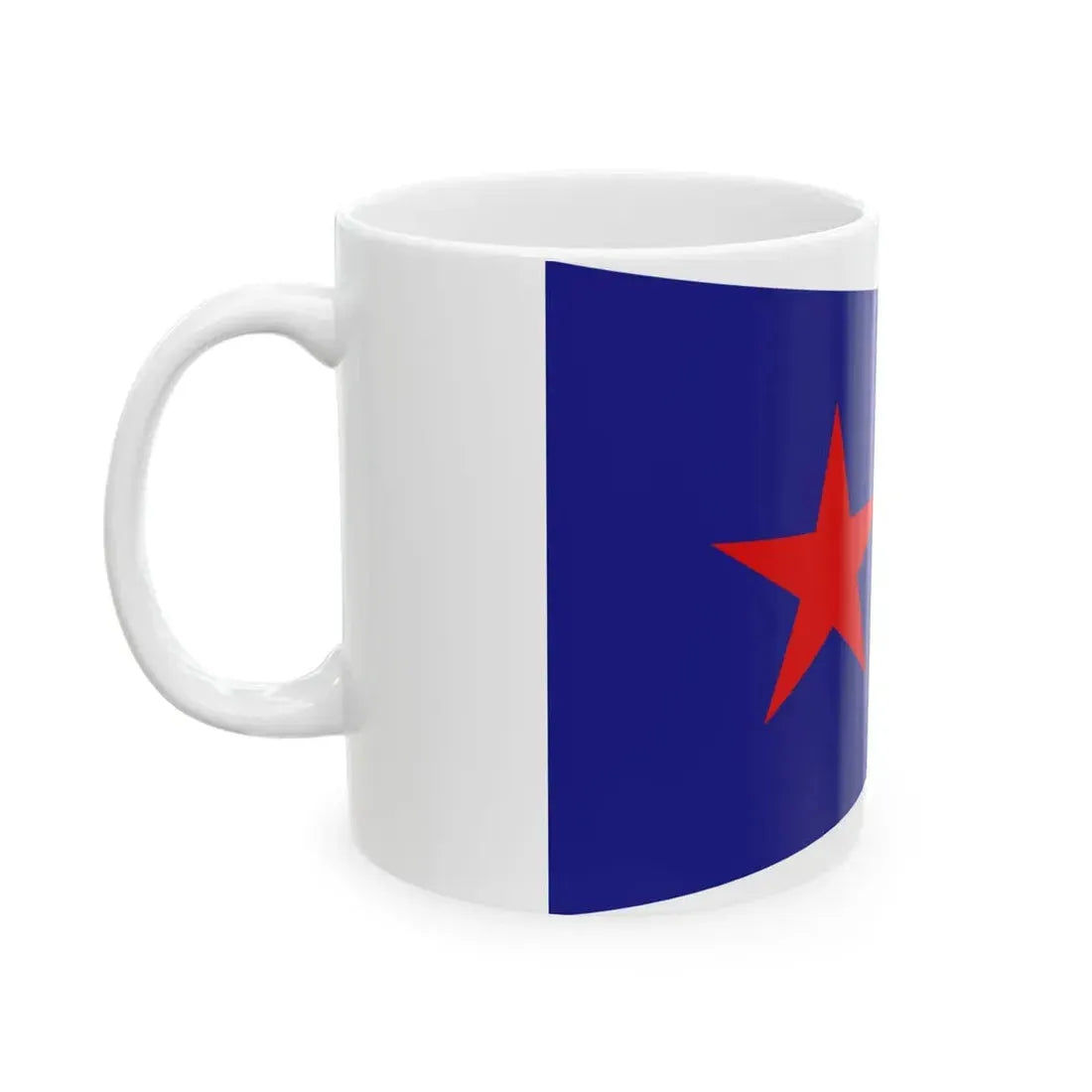 House flag of Kermit Line 1835-1867 (United States) White Coffee Mug - Go Mug Yourself