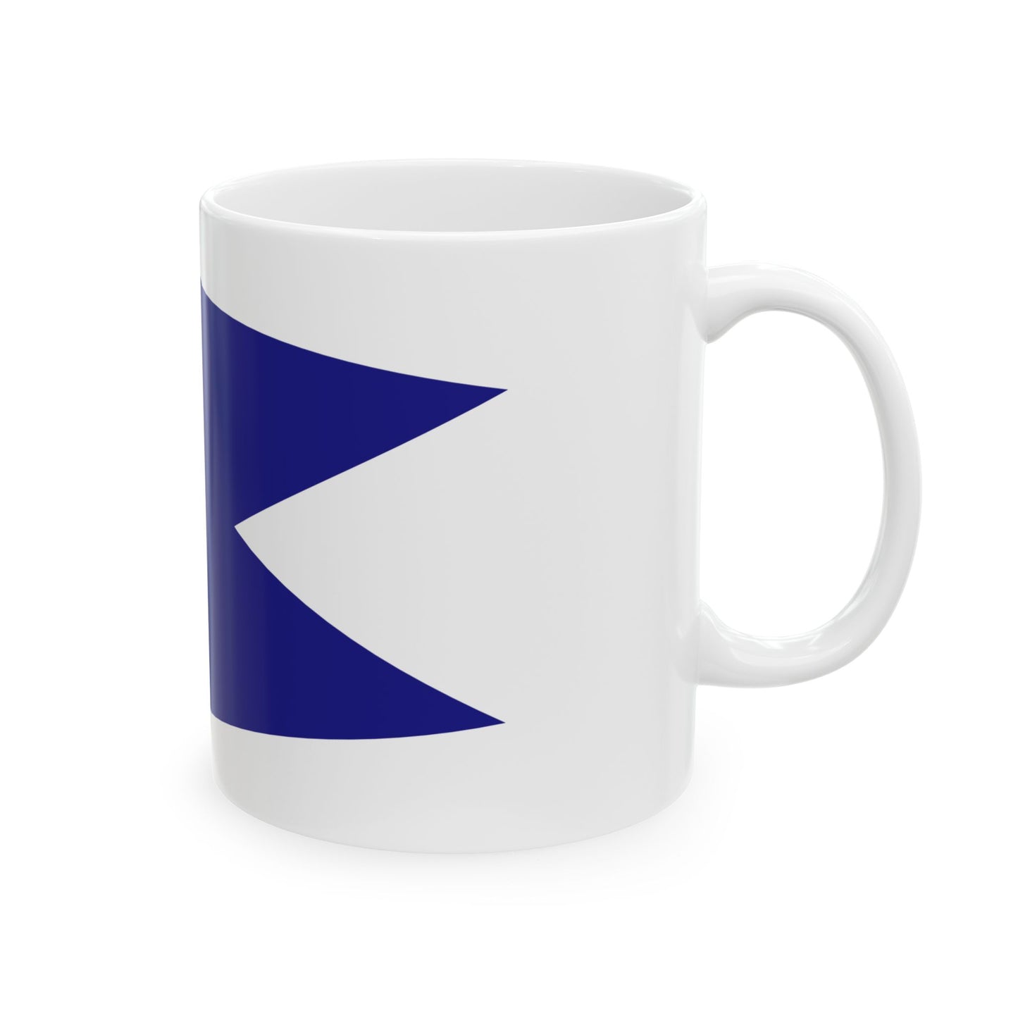 House flag of Kermit Line 1835-1867 (United States) White Coffee Mug-Go Mug Yourself
