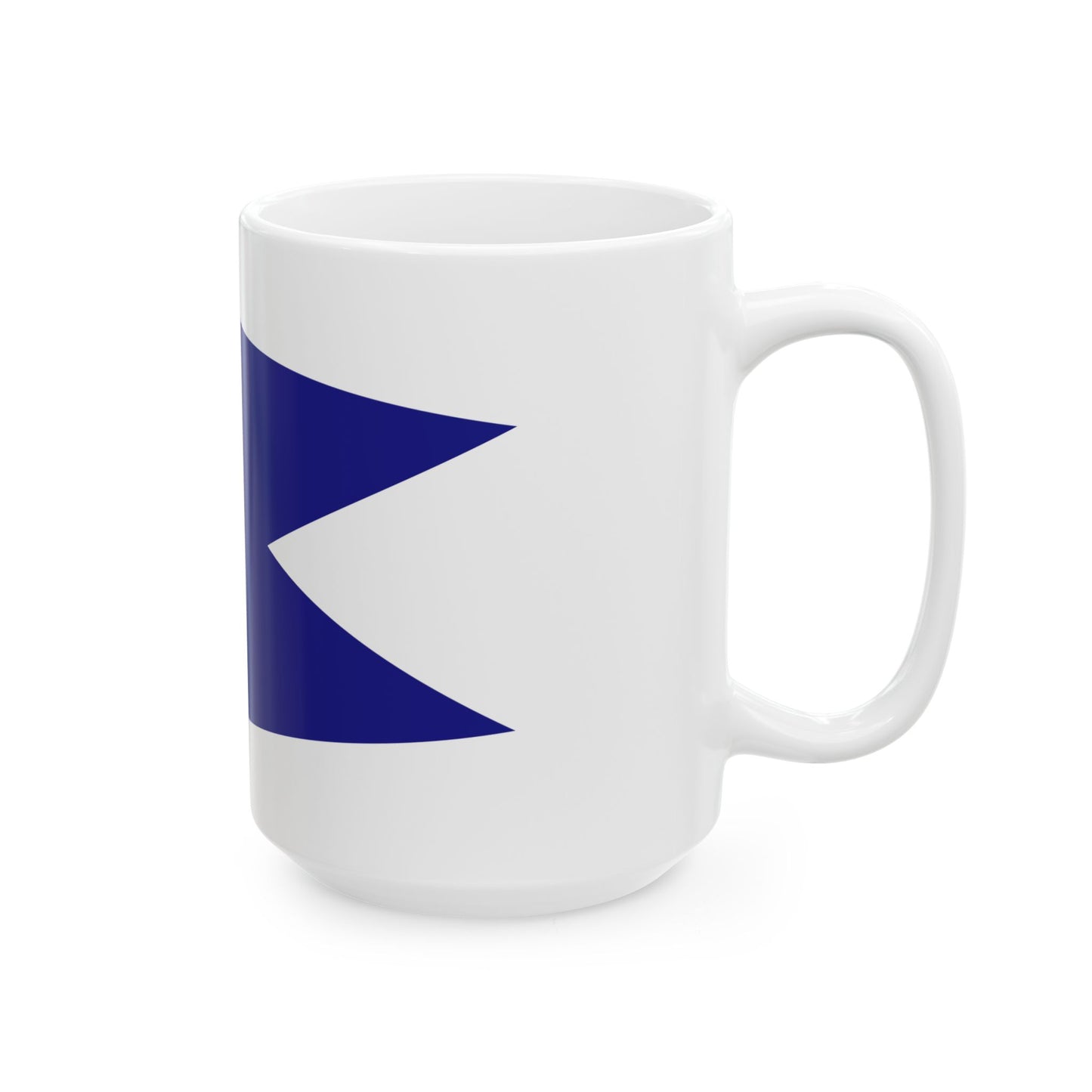 House flag of Kermit Line 1835-1867 (United States) White Coffee Mug-Go Mug Yourself