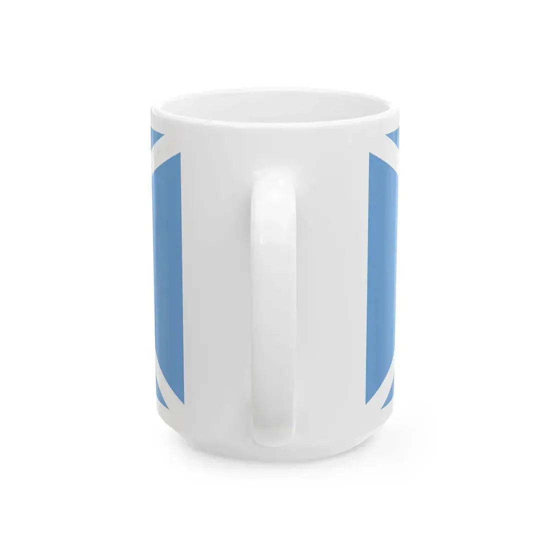 House flag of the Argentine Overseas Shipping Fleet FANU (Argentina) White Coffee Mug - Go Mug Yourself
