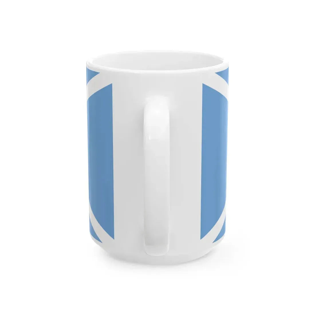 House flag of the Argentine Shipping Lines Company ELMA (Argentina) White Coffee Mug - Go Mug Yourself