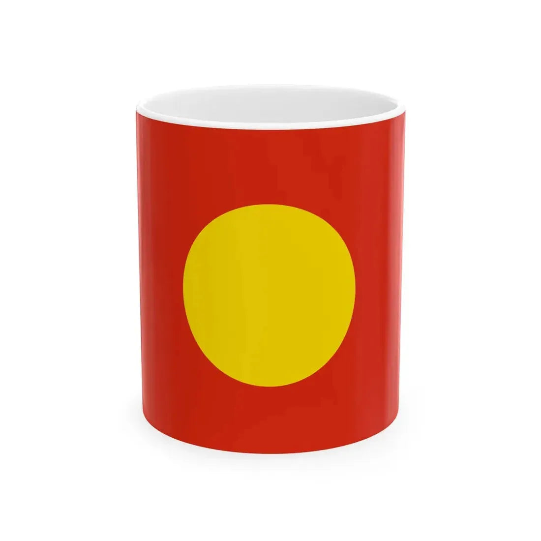 House Flag of the China Merchants Group 1873 - 1942 (China) White Coffee Mug 11oz - Go Mug Yourself