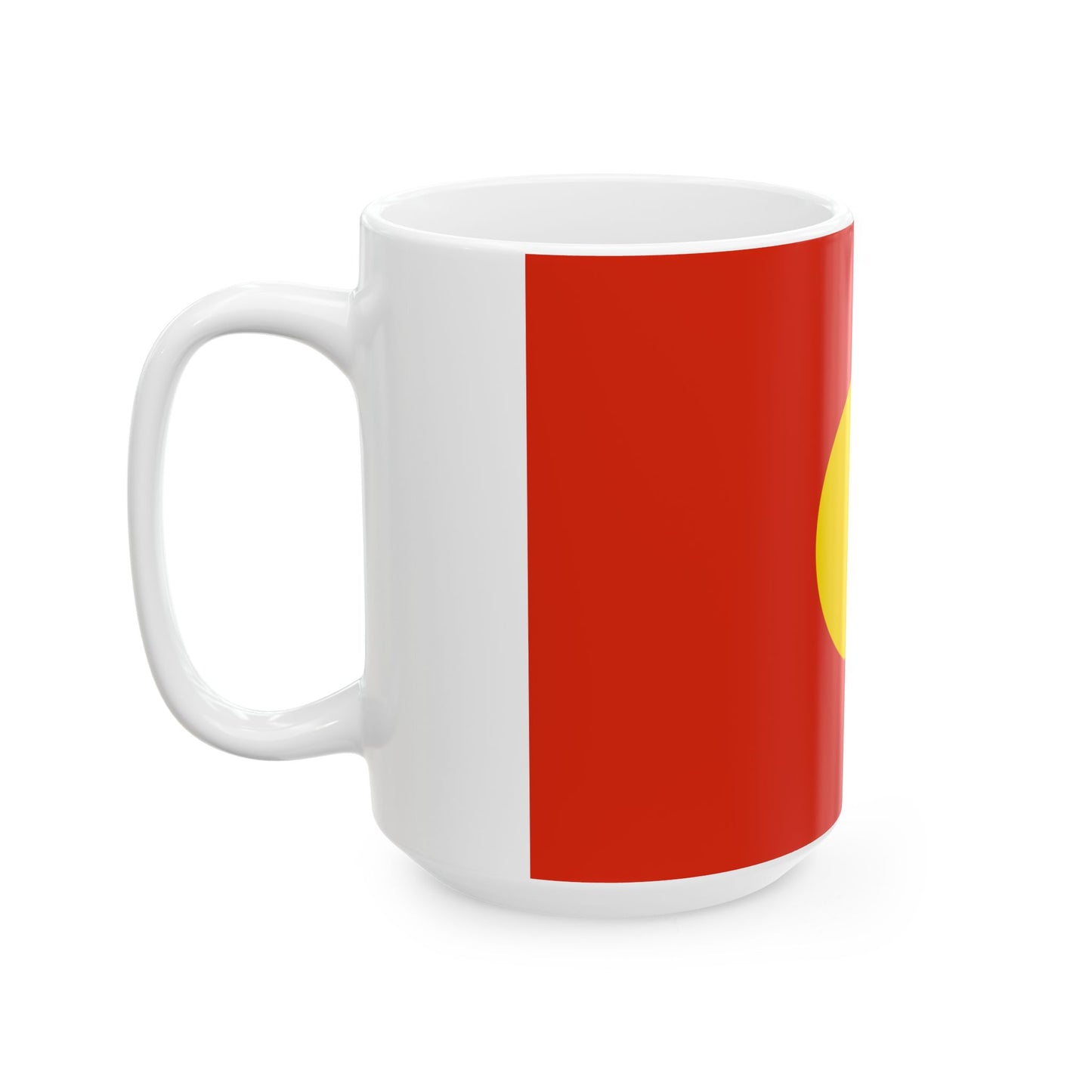 House Flag of the China Merchants Group 1873 - 1942 (China) White Coffee Mug-Go Mug Yourself