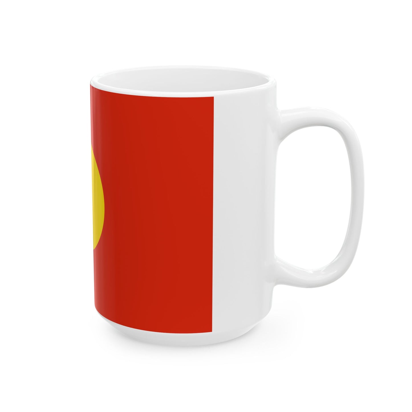 House Flag of the China Merchants Group 1873 - 1942 (China) White Coffee Mug-Go Mug Yourself