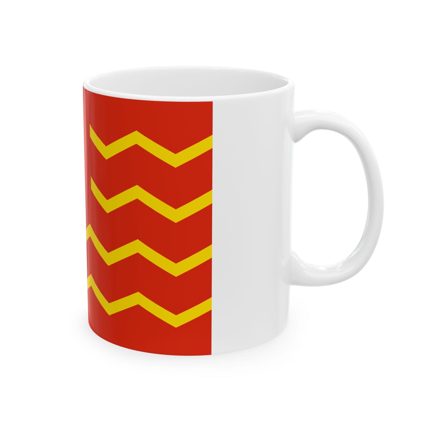 House Flag of the China Merchants Group 1942 - 1951 (China) White Coffee Mug-Go Mug Yourself
