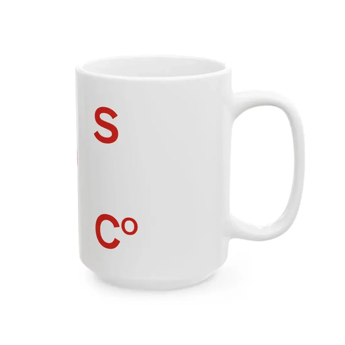 House flag of the Sligo Steam Navigation Company (Ireland) White Coffee Mug - Go Mug Yourself