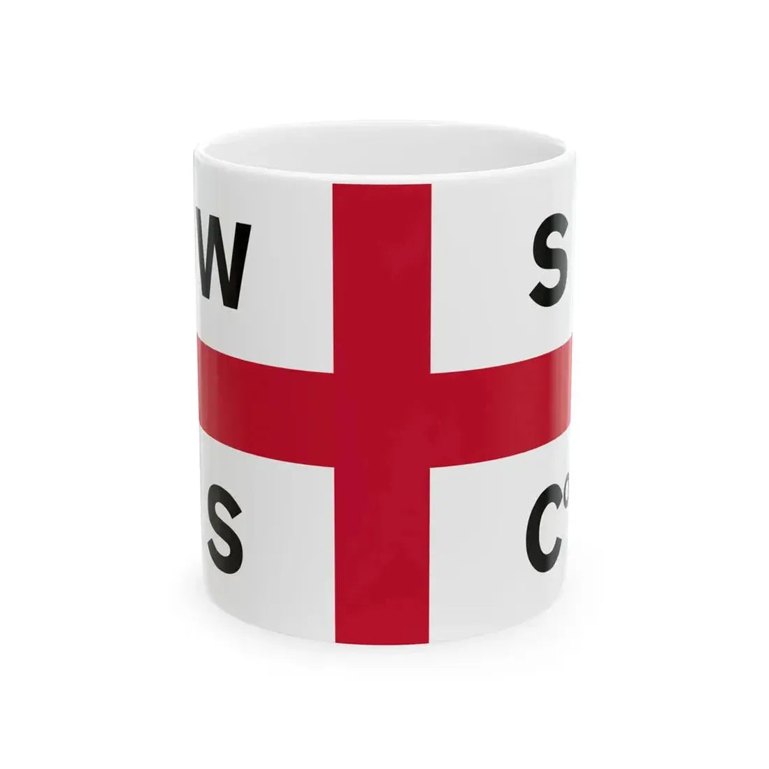 House flag of the Waterford Steamship Company (Ireland) White Coffee Mug 11oz - Go Mug Yourself