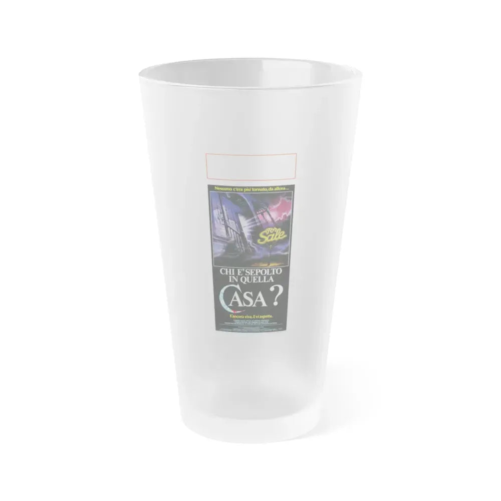 HOUSE (ITALIAN) 1985 Movie Poster - Frosted Pint Glass 16oz 16oz Frosted - Go Mug Yourself
