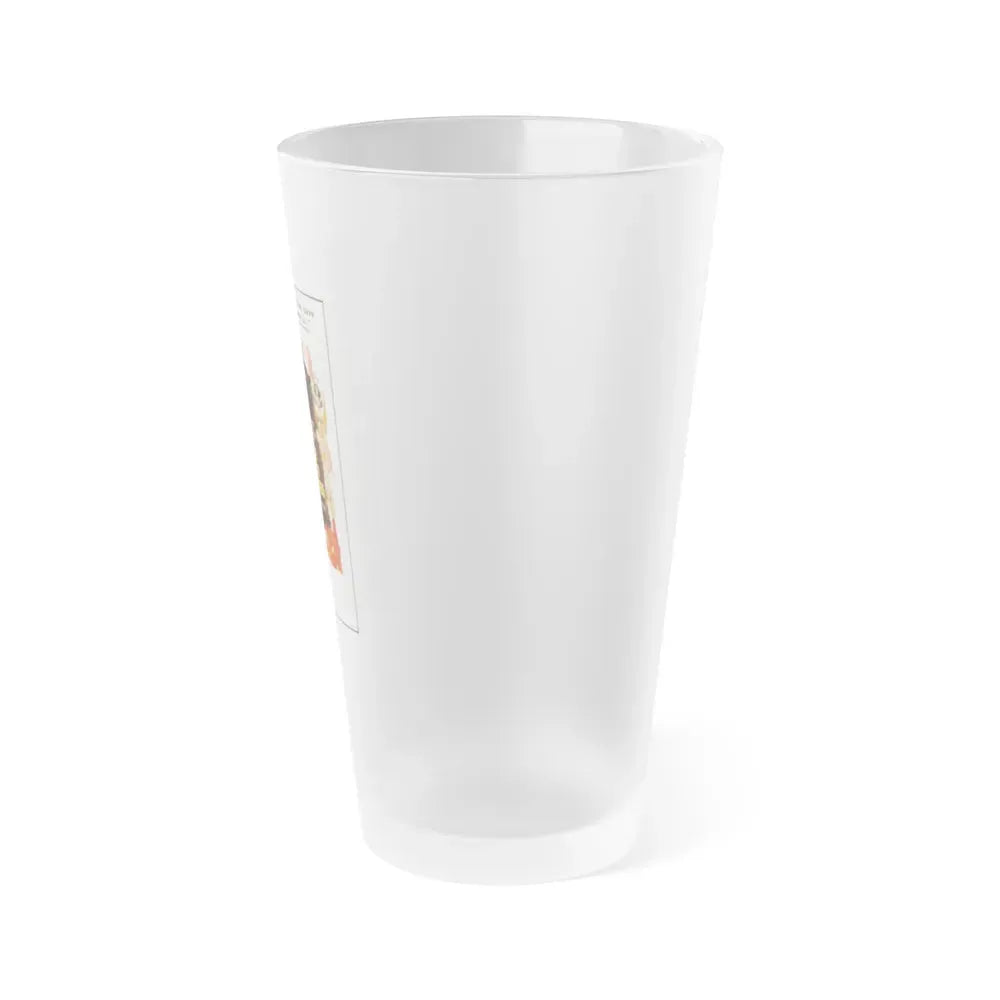HOUSE OF 1000 PLEASURES 1974 Movie Poster - Frosted Pint Glass 16oz - Go Mug Yourself