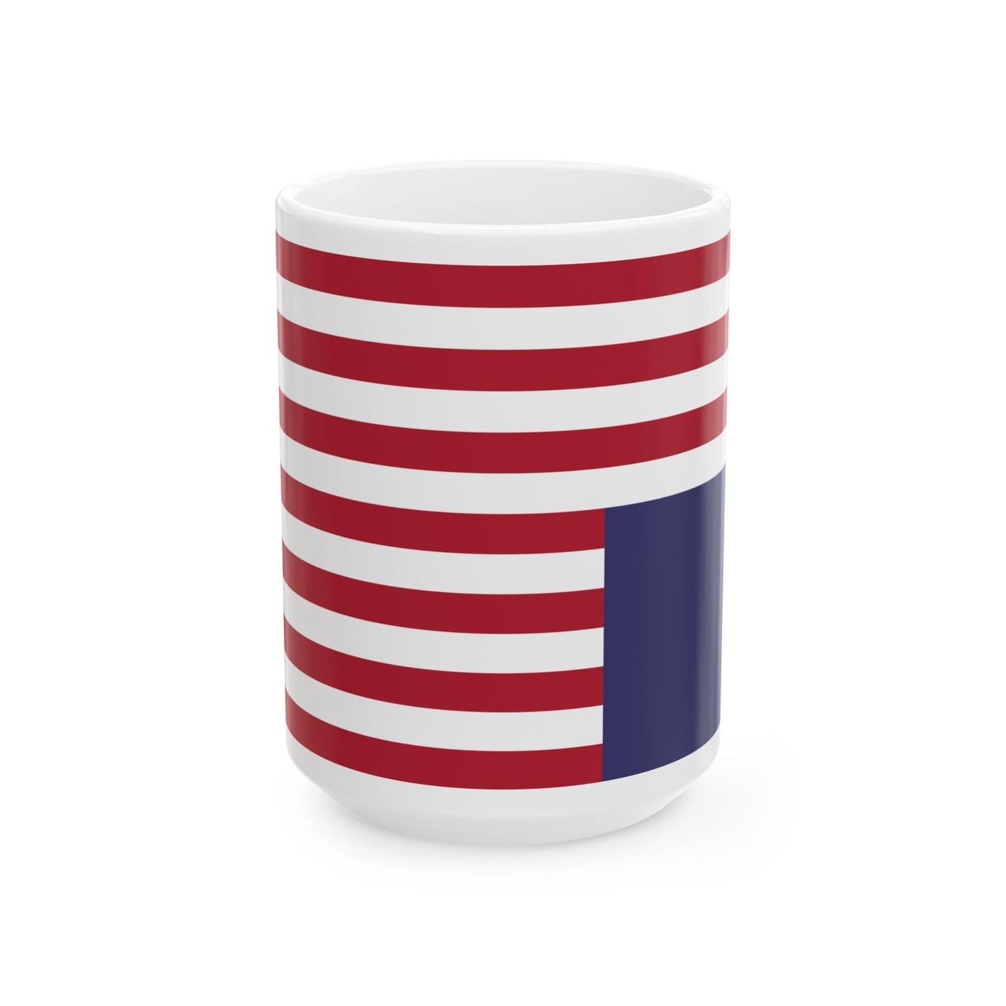 House of Cards flag (United States) White Coffee Mug-15oz-Go Mug Yourself