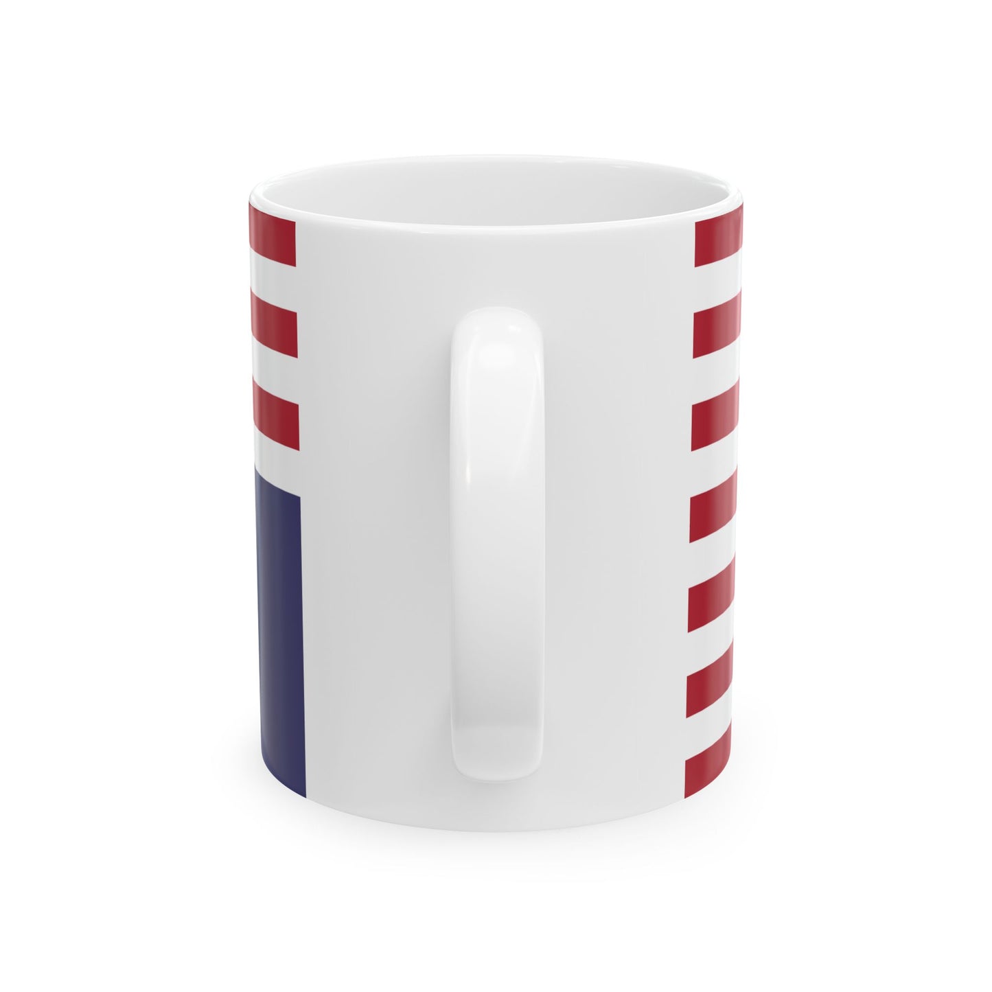 House of Cards flag (United States) White Coffee Mug-Go Mug Yourself