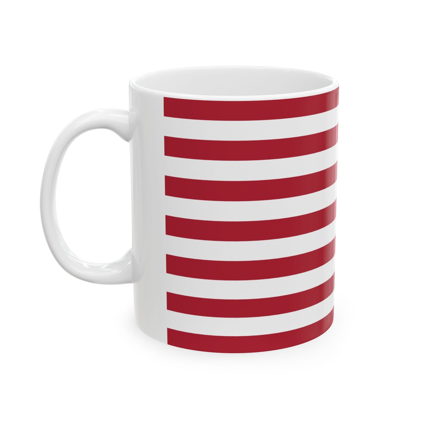 House of Cards flag (United States) White Coffee Mug-Go Mug Yourself