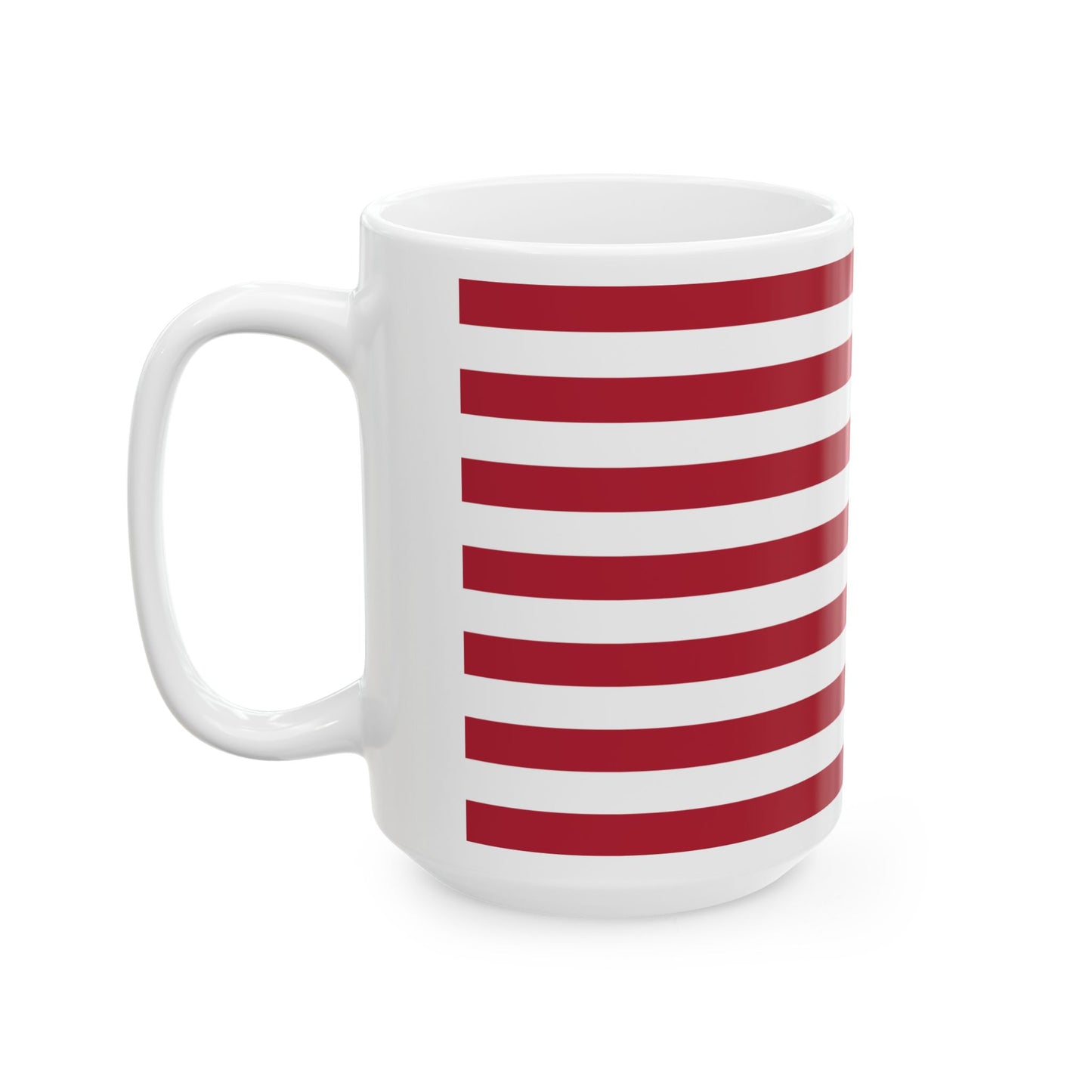 House of Cards flag (United States) White Coffee Mug-Go Mug Yourself