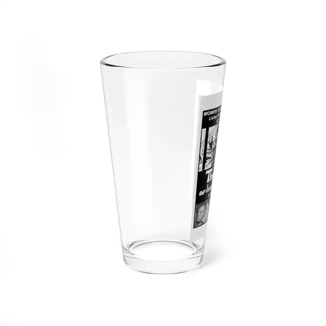 HOUSE OF INSANE WOMEN (2) 1971 Movie Poster - Pint Glass 16oz - Go Mug Yourself