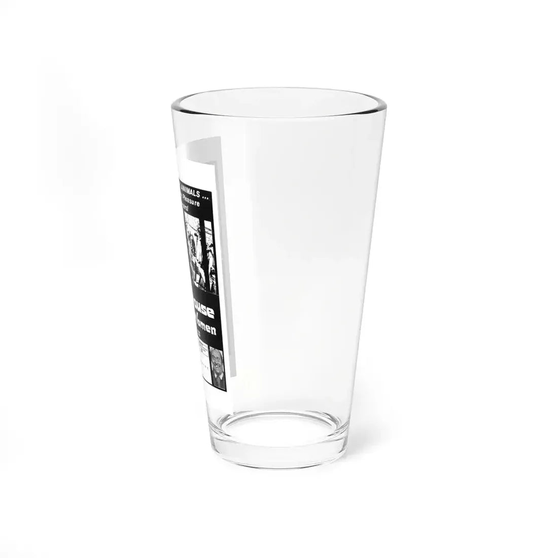 HOUSE OF INSANE WOMEN (2) 1971 Movie Poster - Pint Glass 16oz - Go Mug Yourself