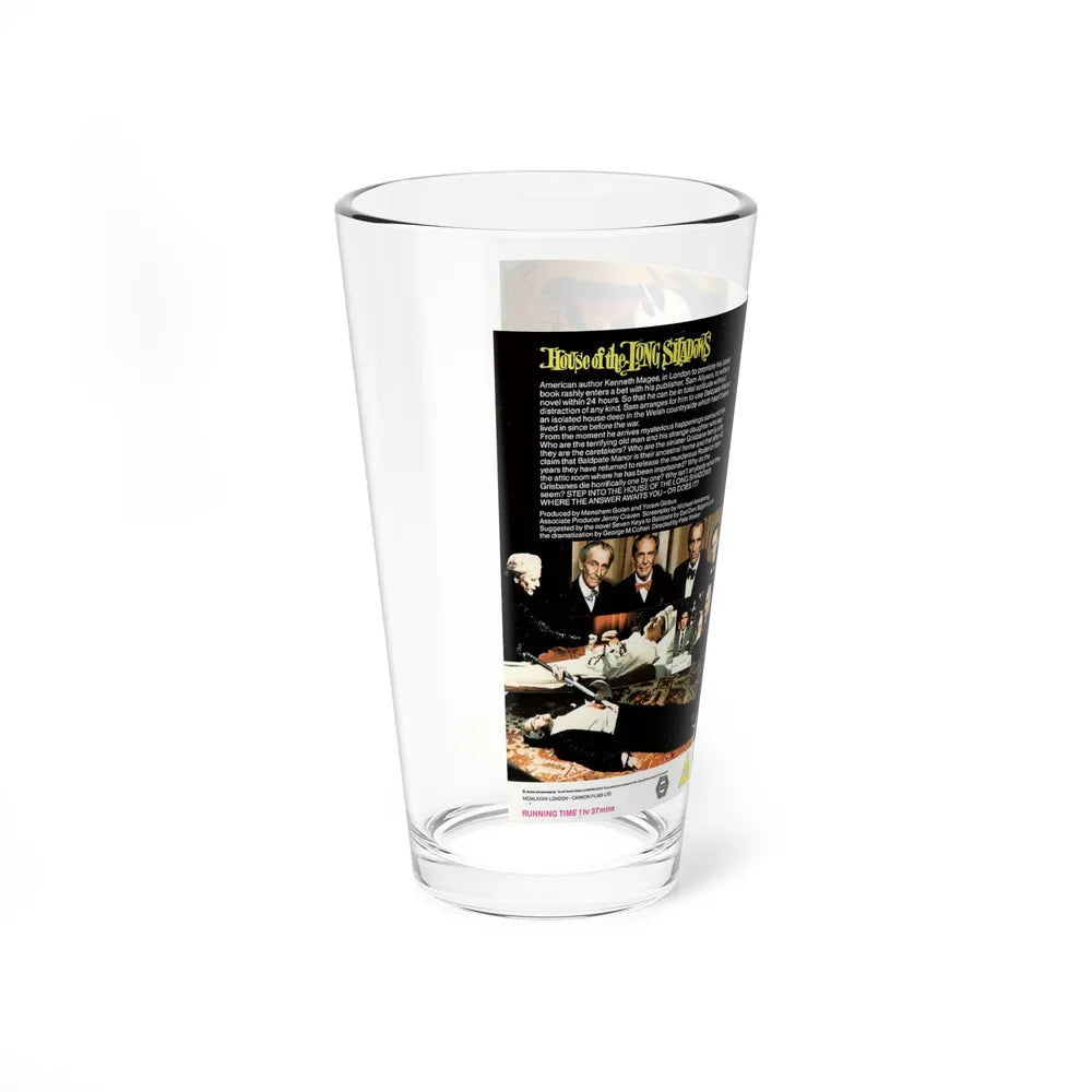 HOUSE OF LONG SHADOWS (VHS COVER) Pint Glass 16oz - Go Mug Yourself