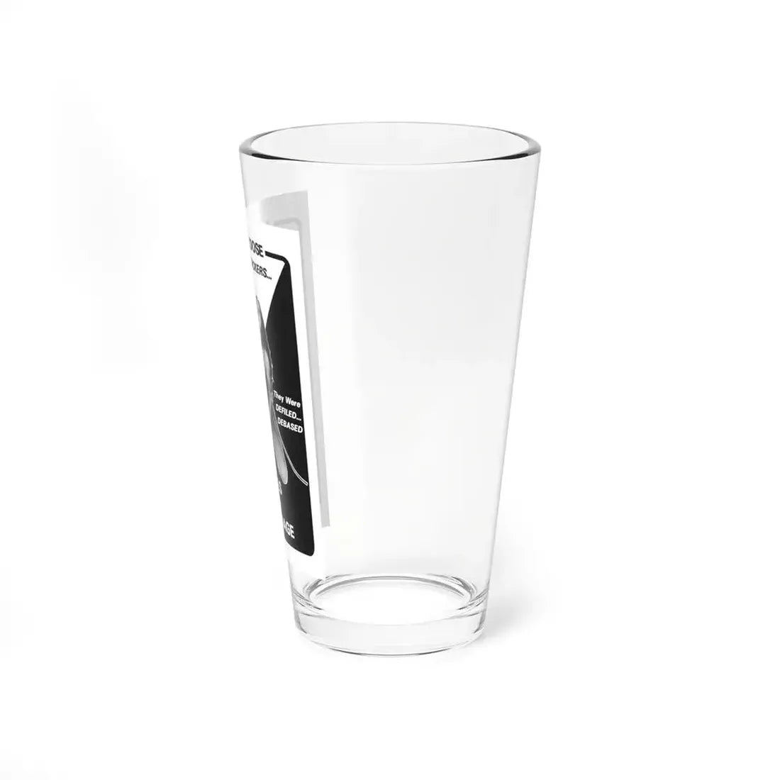 HOUSE OF SHAME + GIRLS IN BONDAGE 1964 Movie Poster - Pint Glass 16oz - Go Mug Yourself