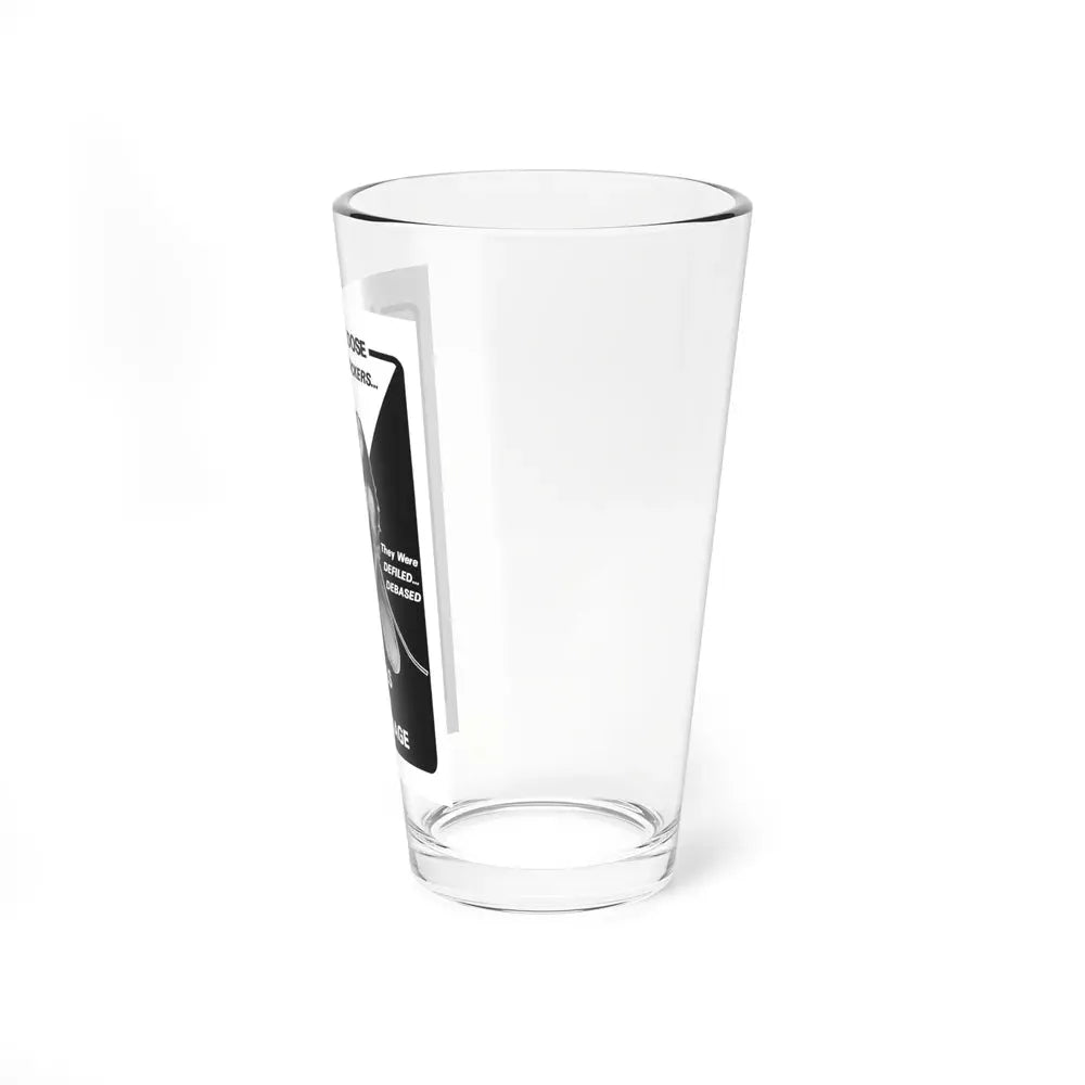 HOUSE OF SHAME + GIRLS IN BONDAGE 1964 Movie Poster - Pint Glass 16oz - Go Mug Yourself