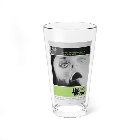 HOUSE OF TERROR 1973 Movie Poster - Pint Glass 16oz 16oz - Go Mug Yourself