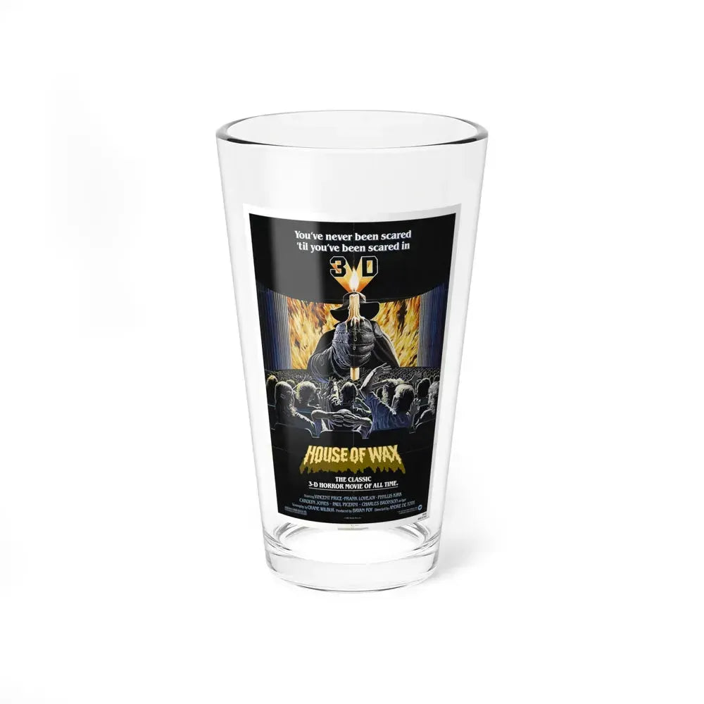 HOUSE OF WAX 1953 Movie Poster - Pint Glass 16oz 16oz - Go Mug Yourself