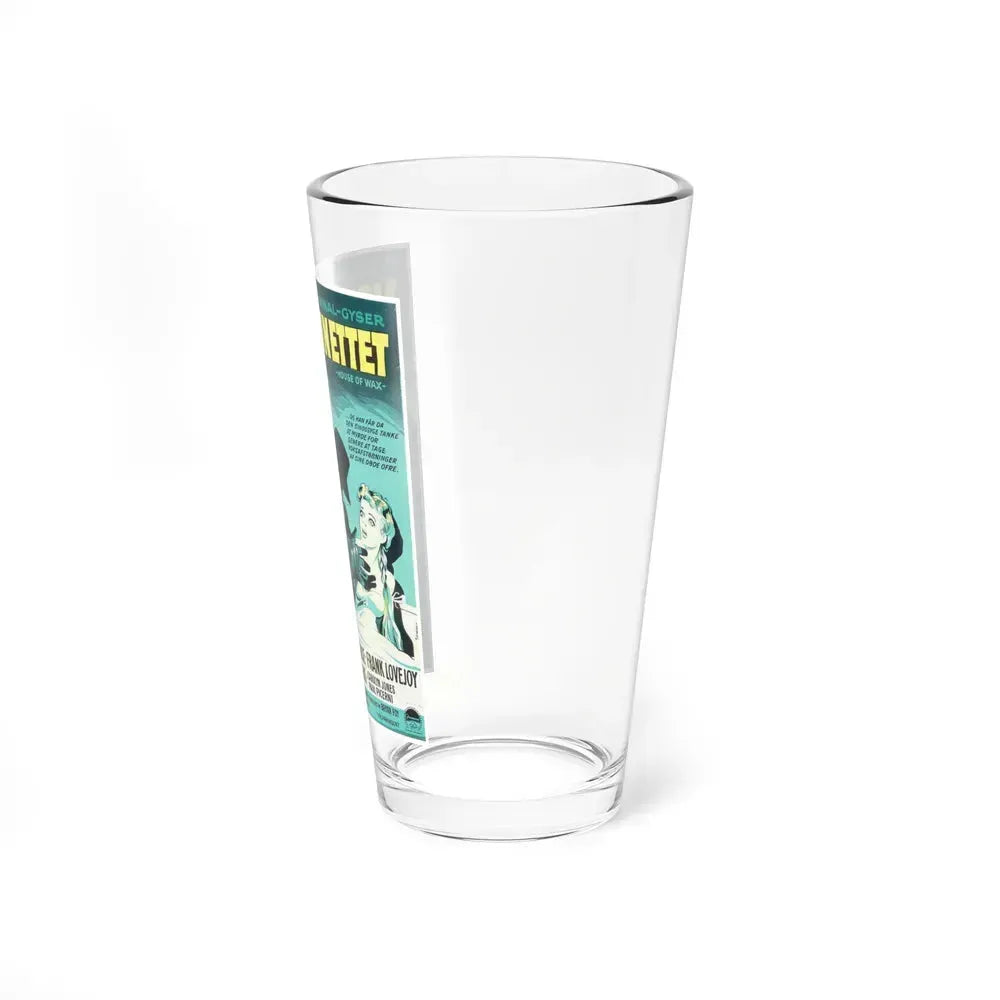 HOUSE OF WAX (DANISH) 1953 Movie Poster - Pint Glass 16oz - Go Mug Yourself