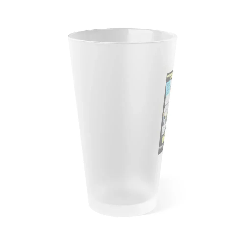 HOUSE OF WHIPCORD 1974 Movie Poster - Frosted Pint Glass 16oz - Go Mug Yourself