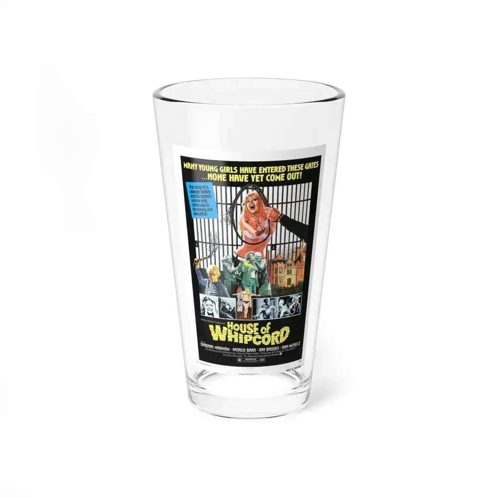 HOUSE OF WHIPCORD 1974 Movie Poster - Pint Glass 16oz 16oz - Go Mug Yourself