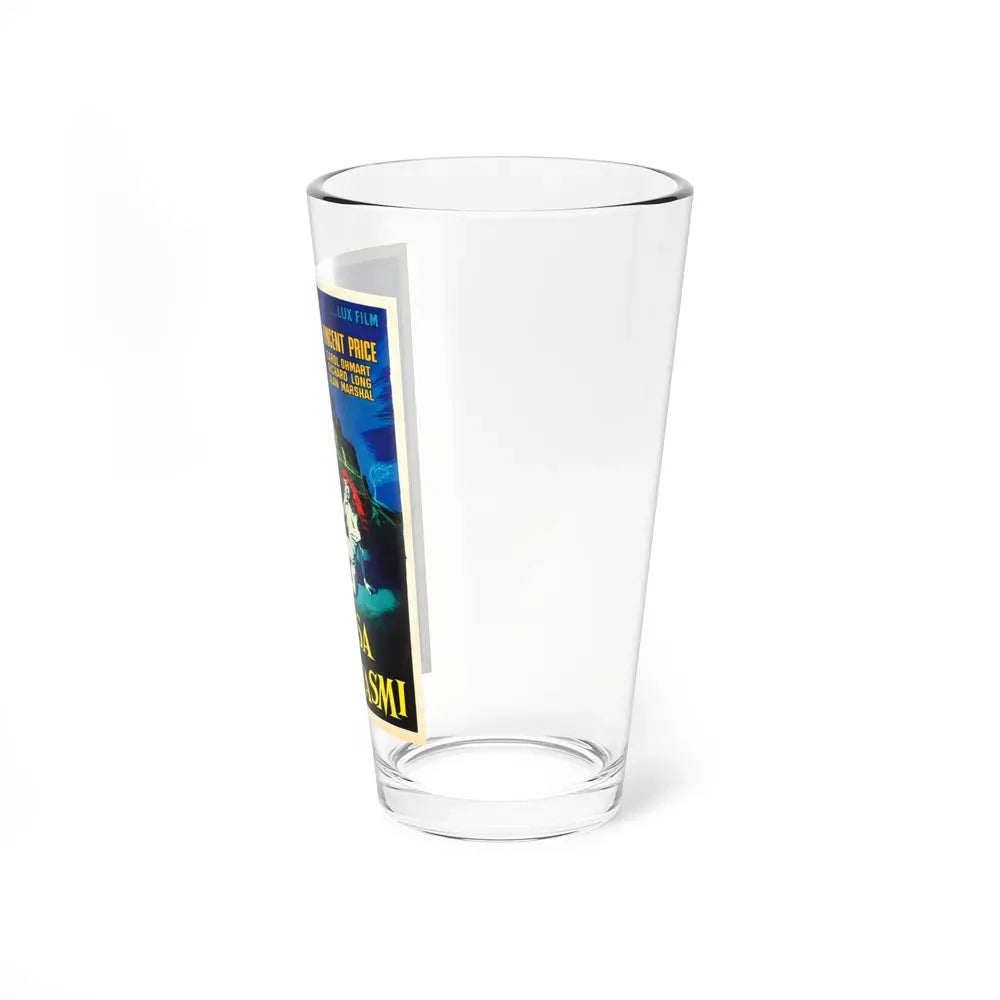 HOUSE ON HAUNTED HILL (ITALIAN) 2 1958 Movie Poster - Pint Glass 16oz - Go Mug Yourself