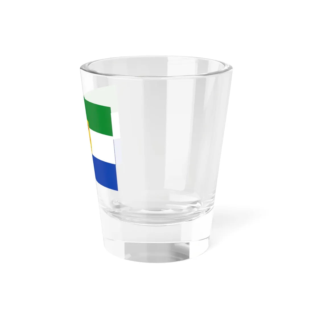Houthulst vlag (Belgium) Shot Glass 1.5oz - Go Mug Yourself