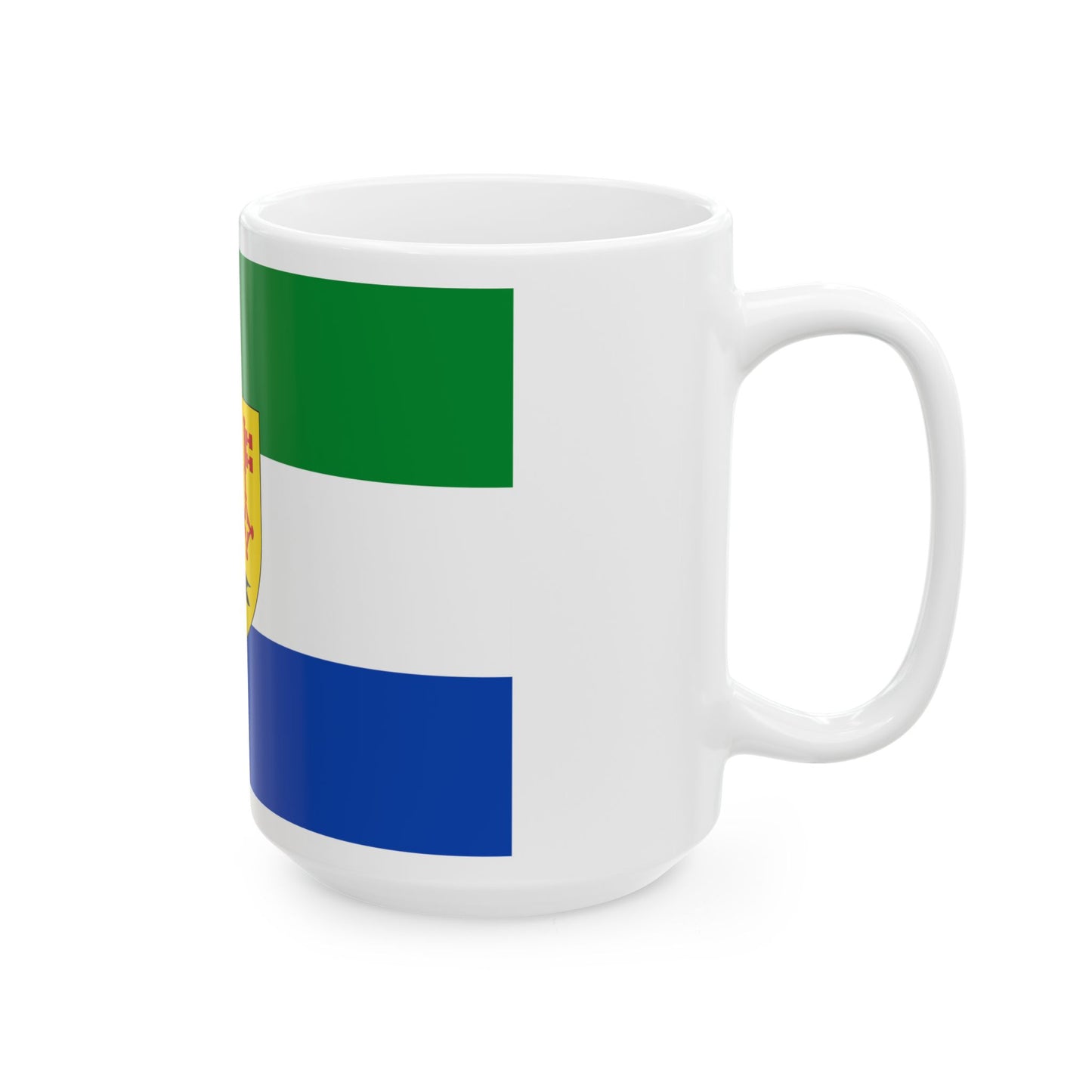Houthulst vlag (Belgium) White Coffee Mug-Go Mug Yourself