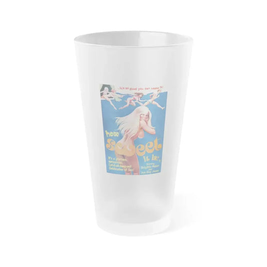HOW SWEET IT IS! 1968 Movie Poster - Frosted Pint Glass 16oz 16oz Frosted - Go Mug Yourself