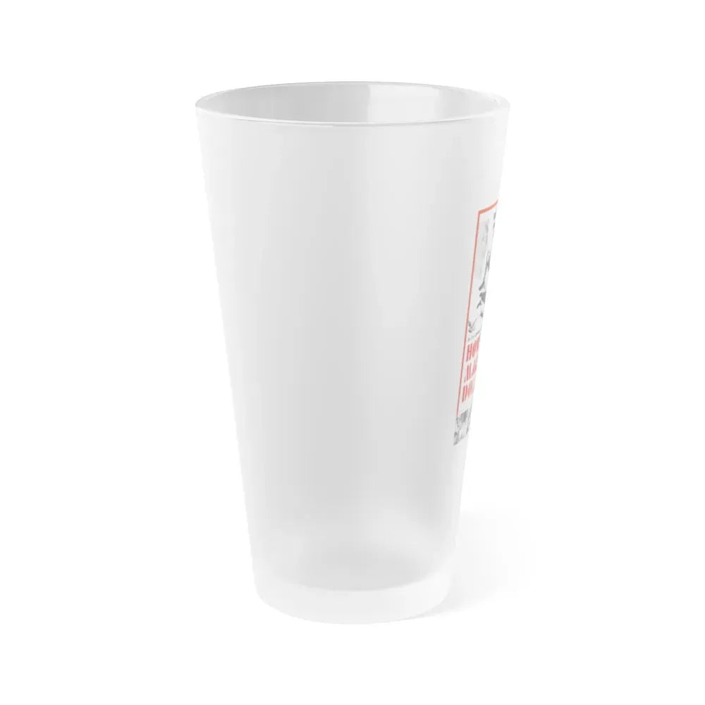 HOW TO MAKE A DOLL 1968 Movie Poster - Frosted Pint Glass 16oz - Go Mug Yourself