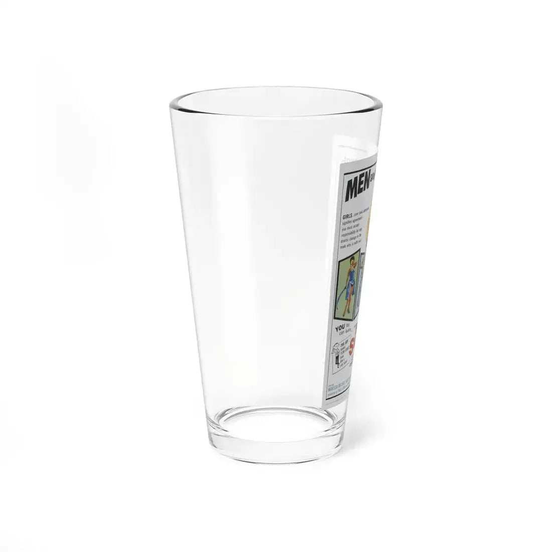 HOW TO SUCCEED WITH GIRLS 1964 Movie Poster - Pint Glass 16oz - Go Mug Yourself