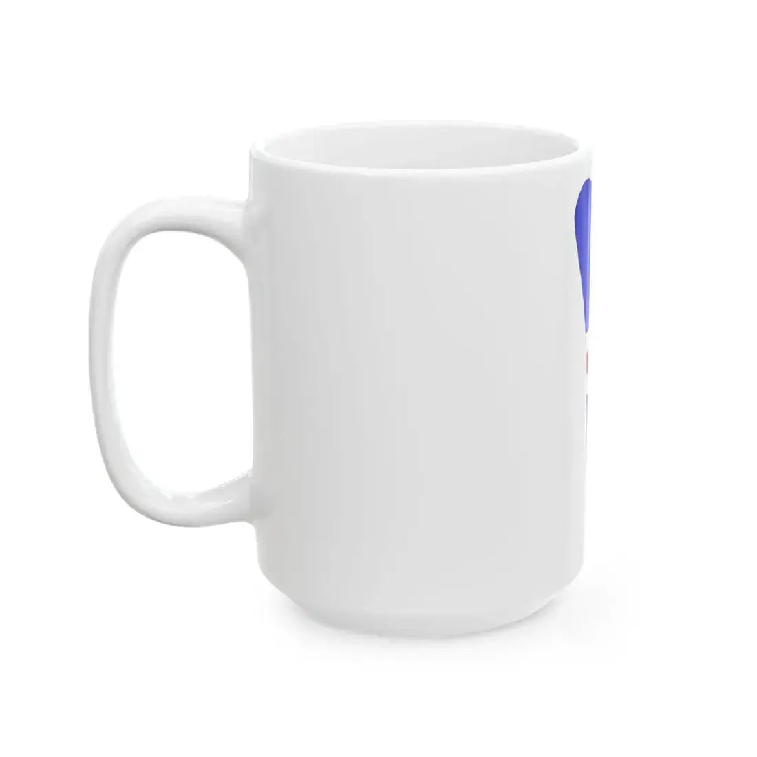 Howland Island flag map local (United States) White Coffee Mug - Go Mug Yourself