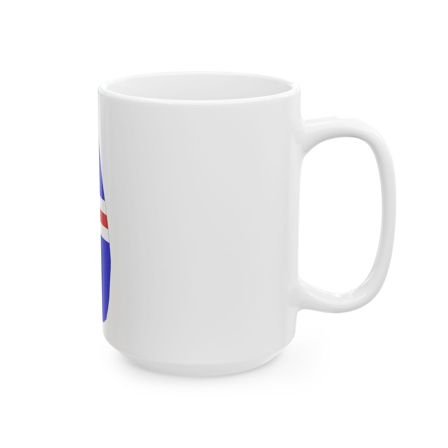 Howland Island flag map local (United States) White Coffee Mug-Go Mug Yourself