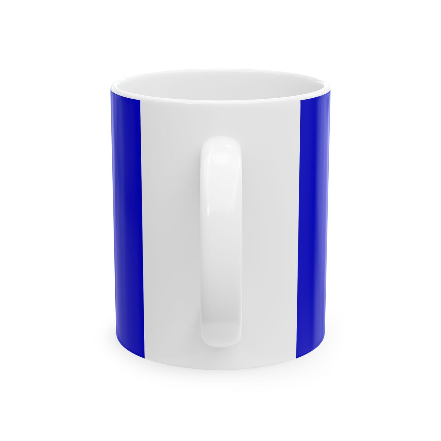 HRV Rovinj flag (Croatia) White Coffee Mug-Go Mug Yourself