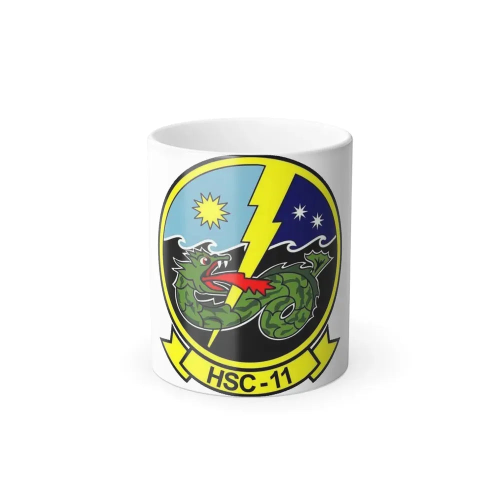 HSC 11 Helicopter Sea Combat Squadron 11 (U.S. Navy) Color Changing Mug 11oz Default Title 11oz - Go Mug Yourself