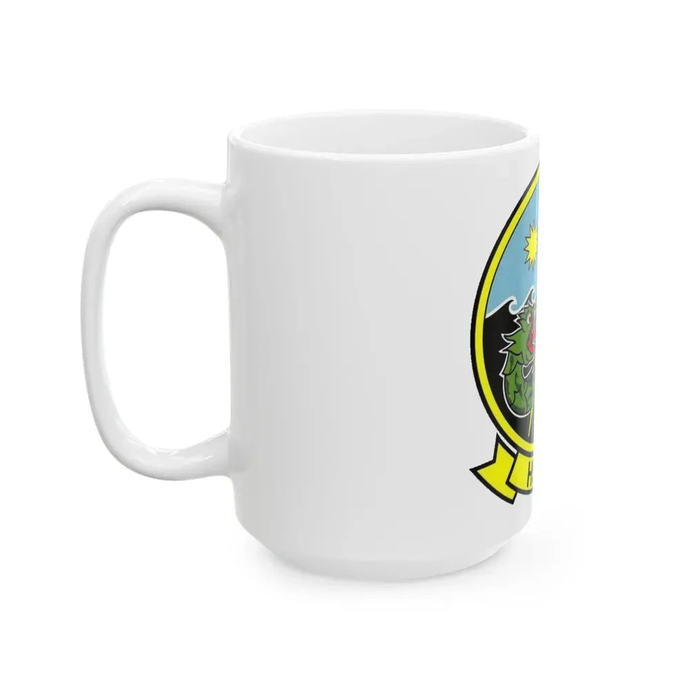 HSC 11 Helicopter Sea Combat Squadron 11 (U.S. Navy) White Coffee Mug - Go Mug Yourself