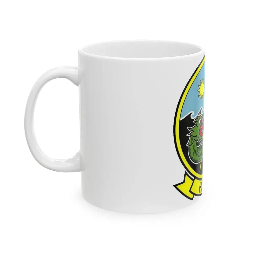 HSC 11 Helicopter Sea Combat Squadron 11 (U.S. Navy) White Coffee Mug - Go Mug Yourself