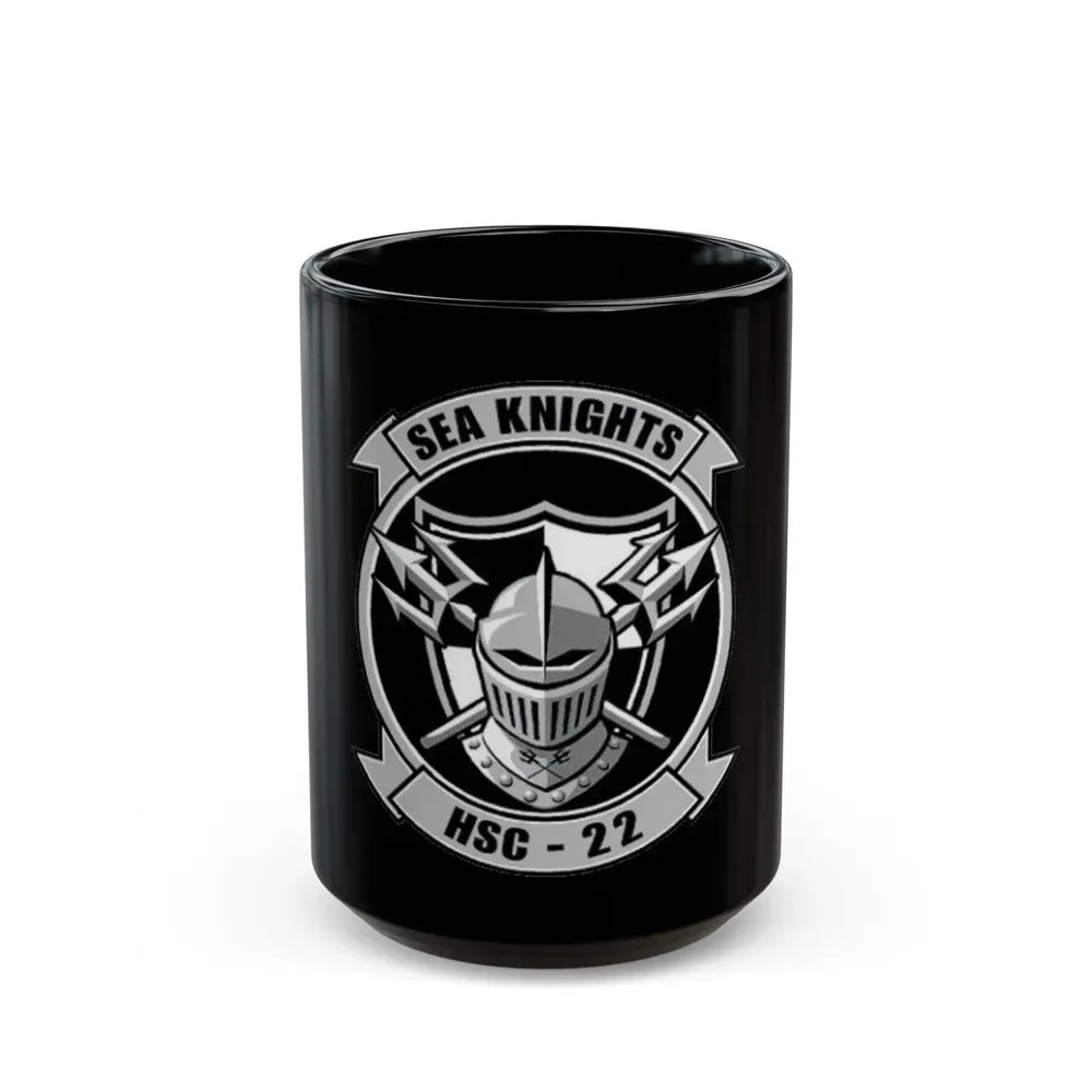 HSC 22 (U.S. Navy) Black Coffee Mug 15oz - Go Mug Yourself