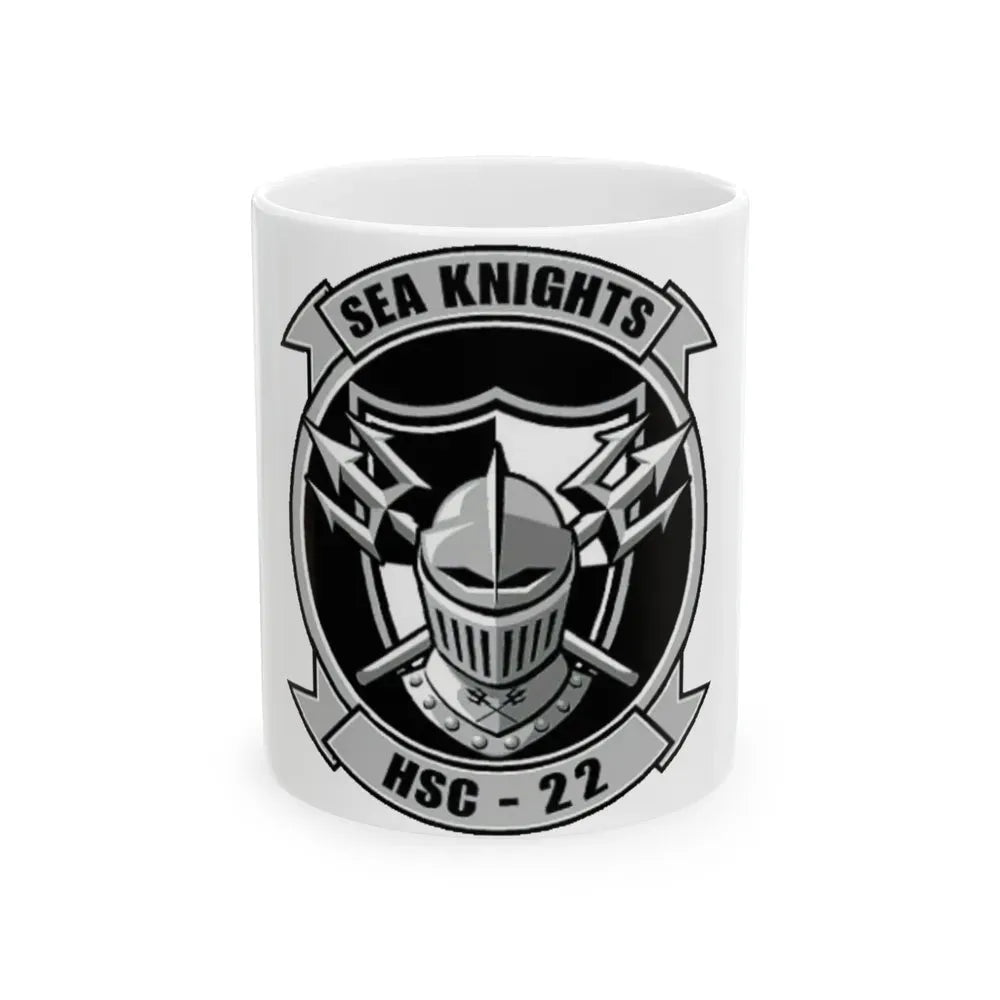 HSC 22 (U.S. Navy) White Coffee Mug 11oz - Go Mug Yourself